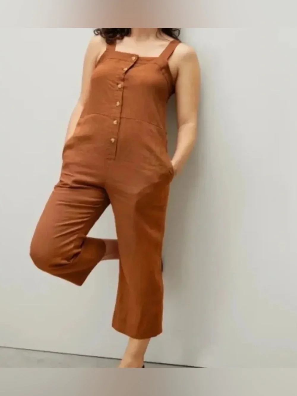 Everlane sleeveless jumpsuit